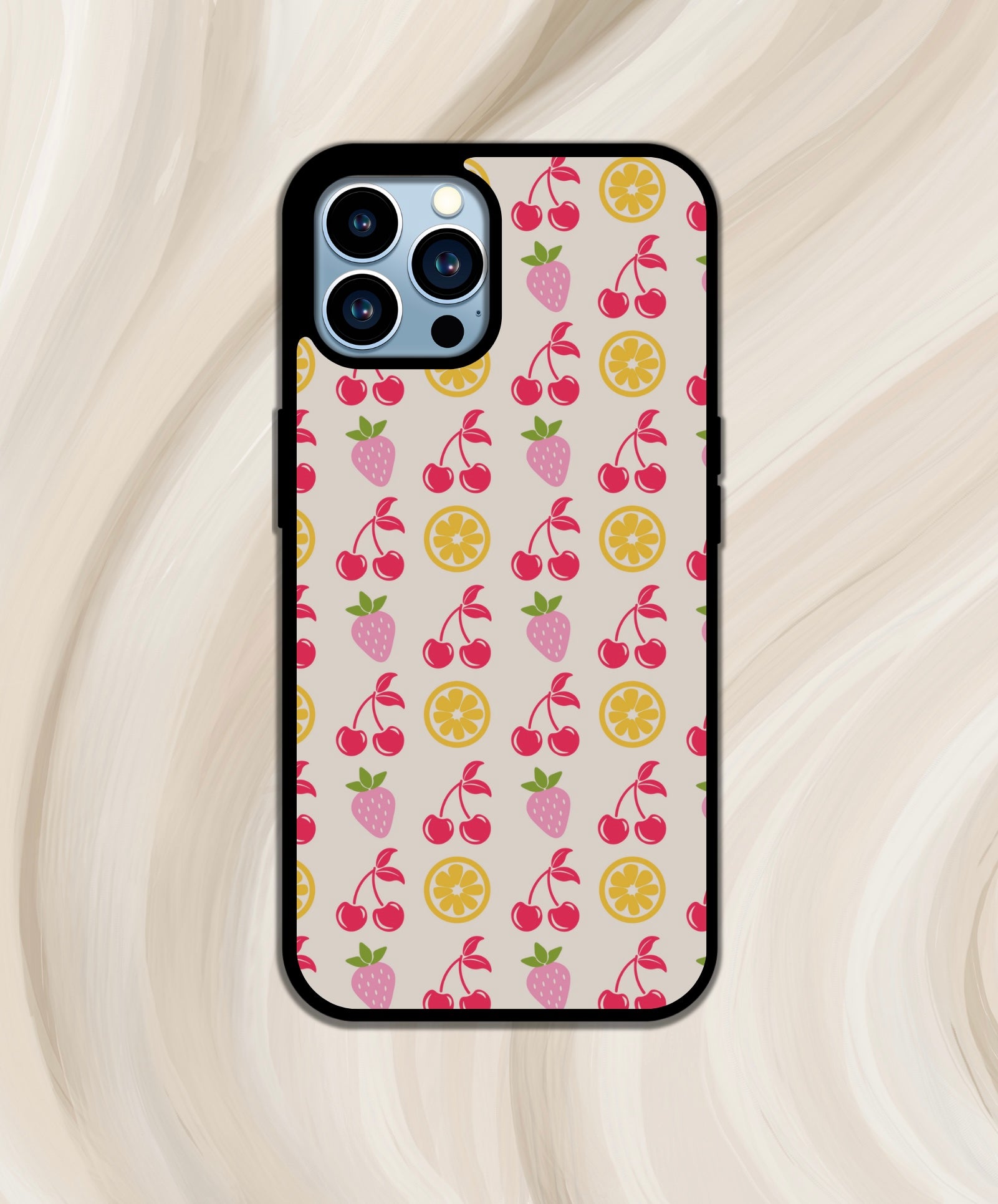 Lemon, Cherry, Strawberry Phone Case