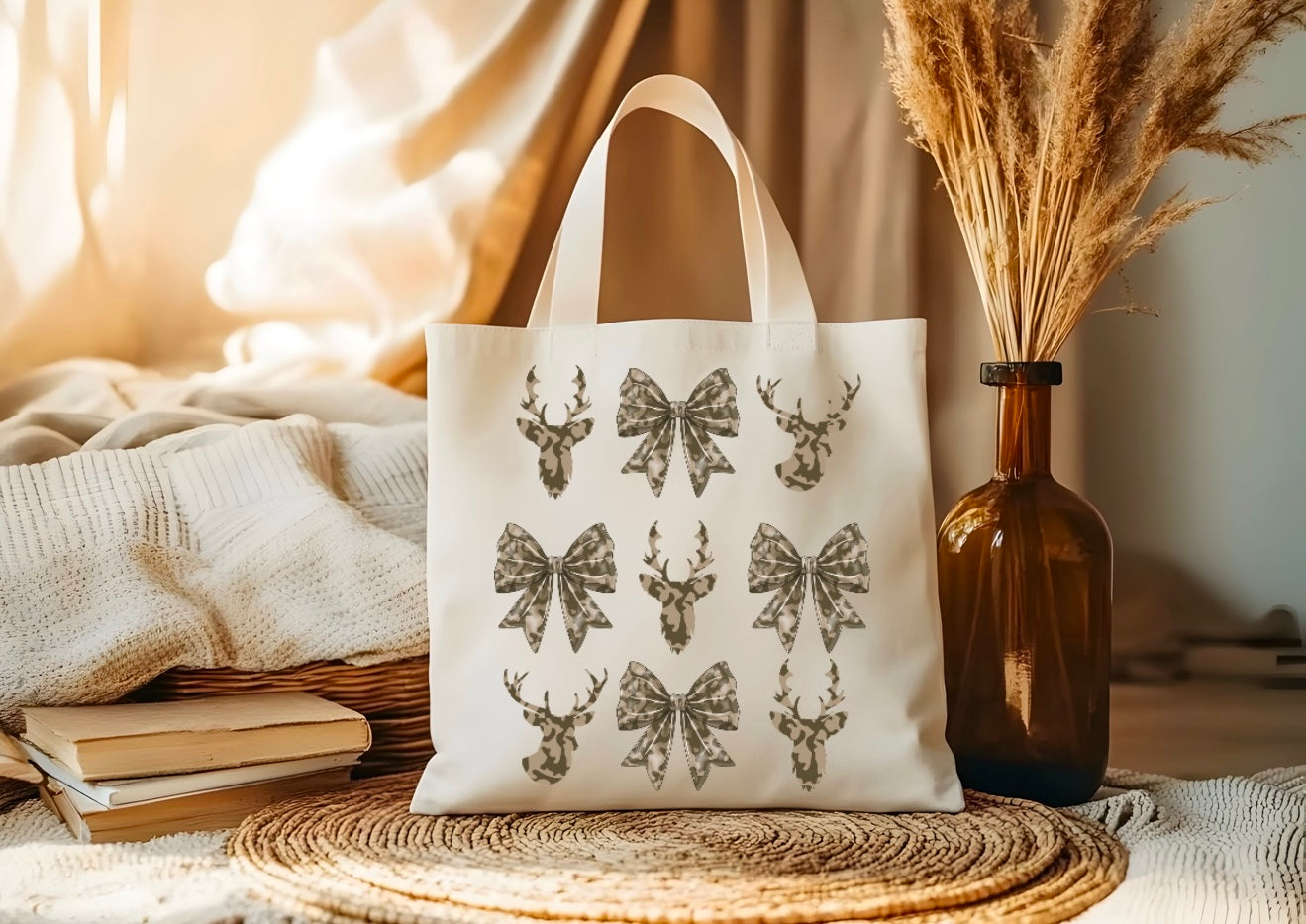Bows & Deers Tote