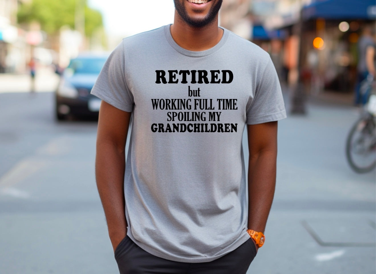 RETIRED BUT WORKING FULL TIME SPOILING MY GRANDCHILDREN