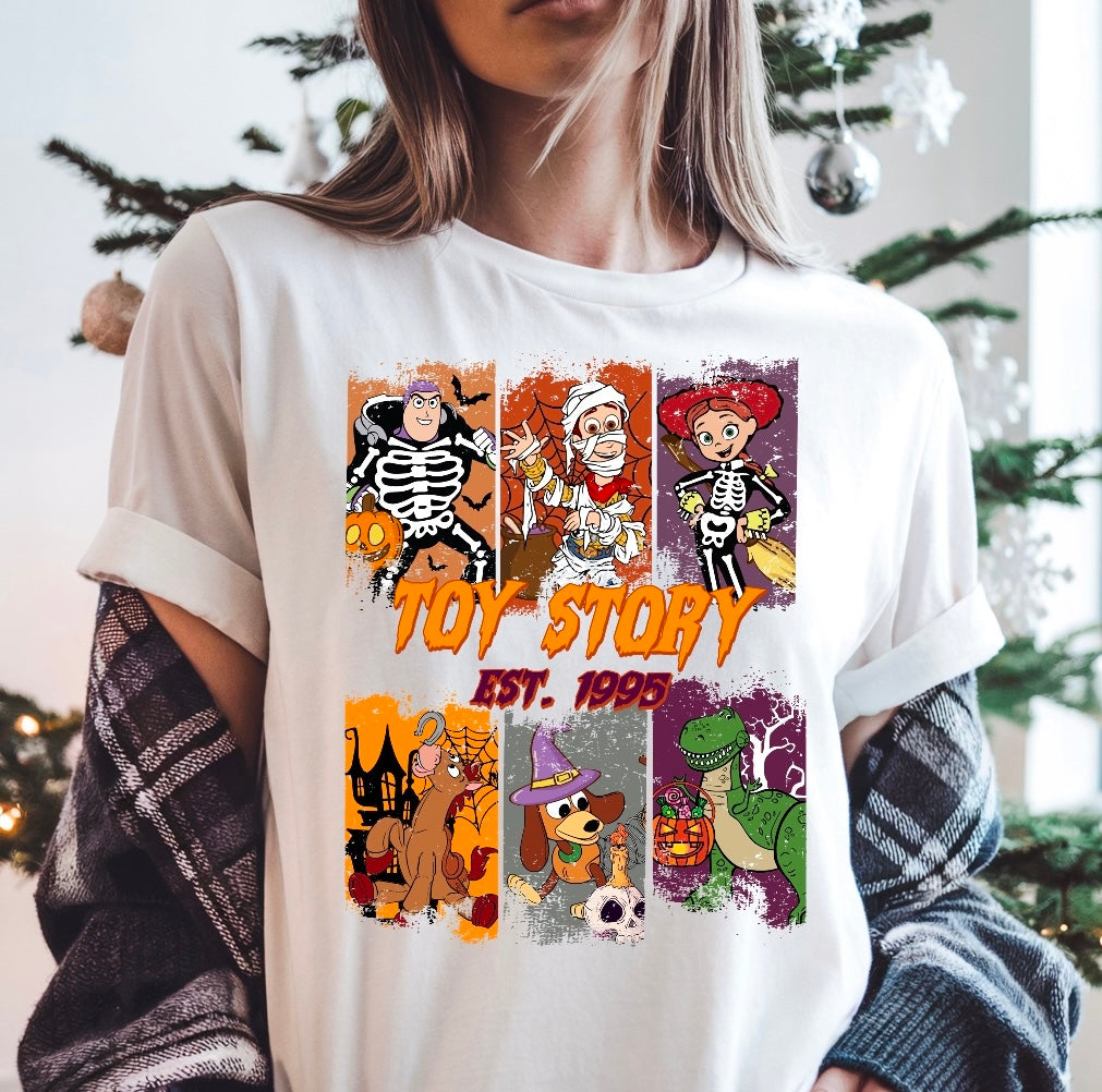 Cartoon Halloween Tee