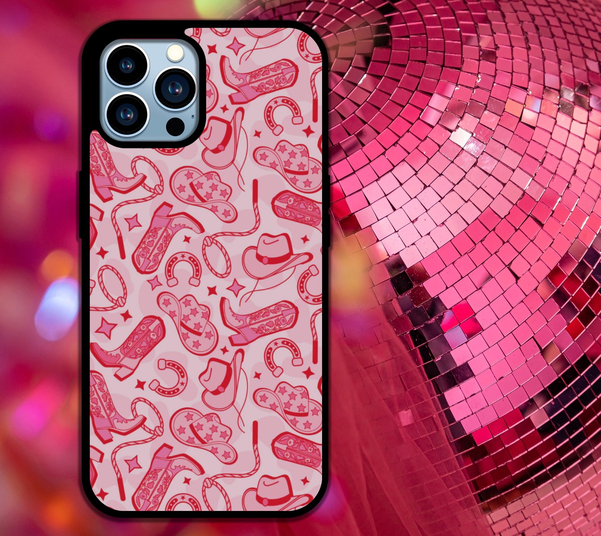 Pink Cowgirl Phone Case