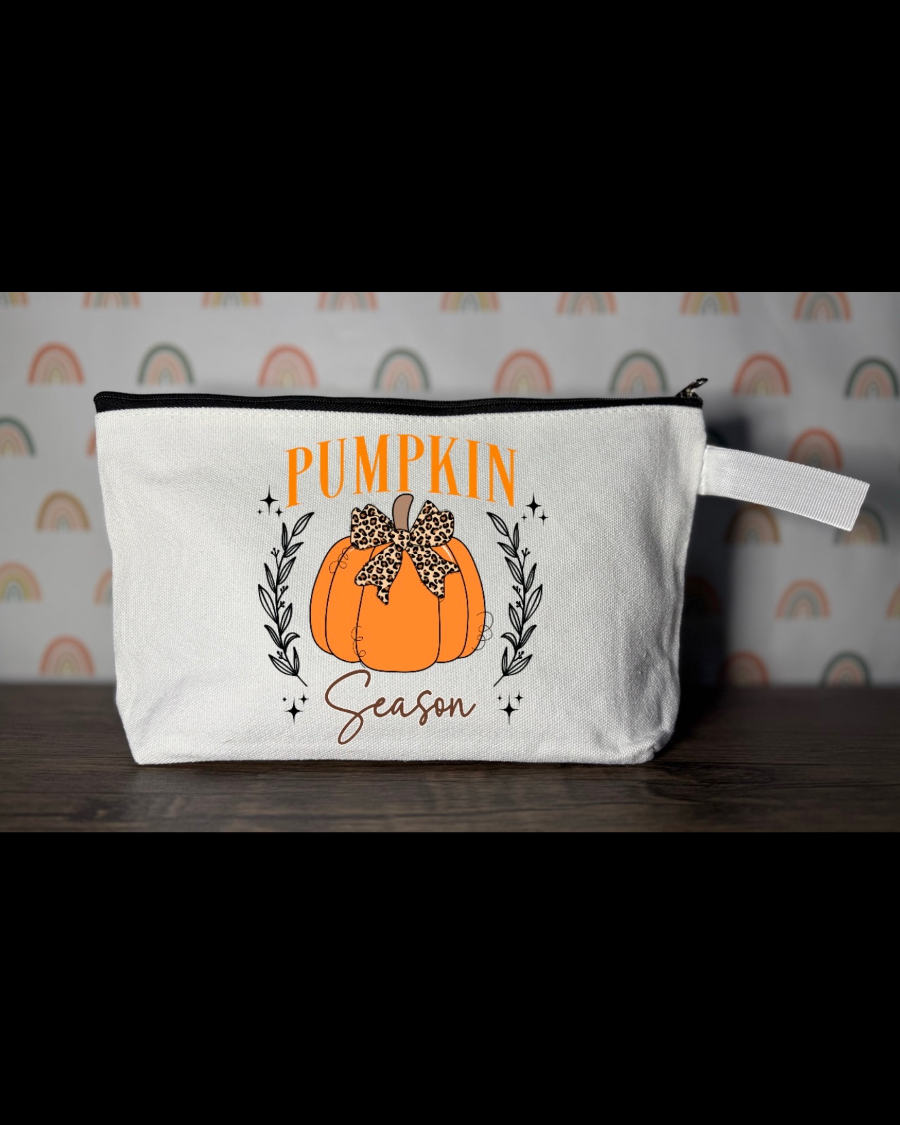 Pumpkin Season Pouch