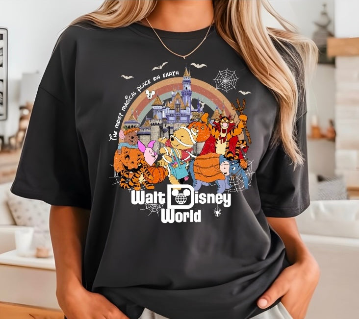 The Most Magical Place On Earth Halloween Tee