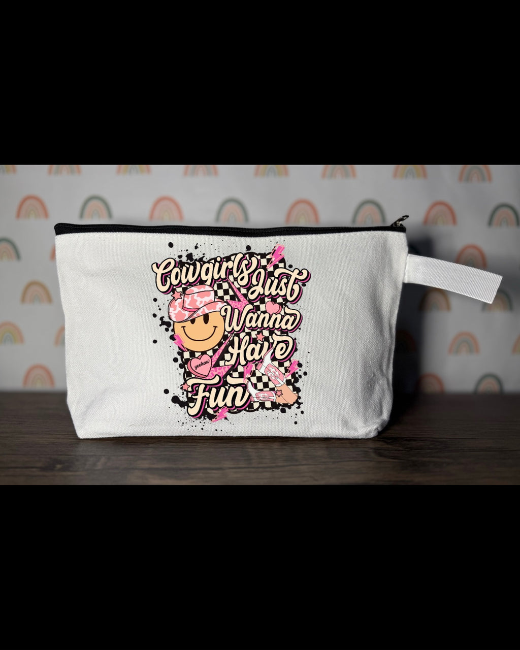 Cowgirls Just Wanna Have Fun Pouch