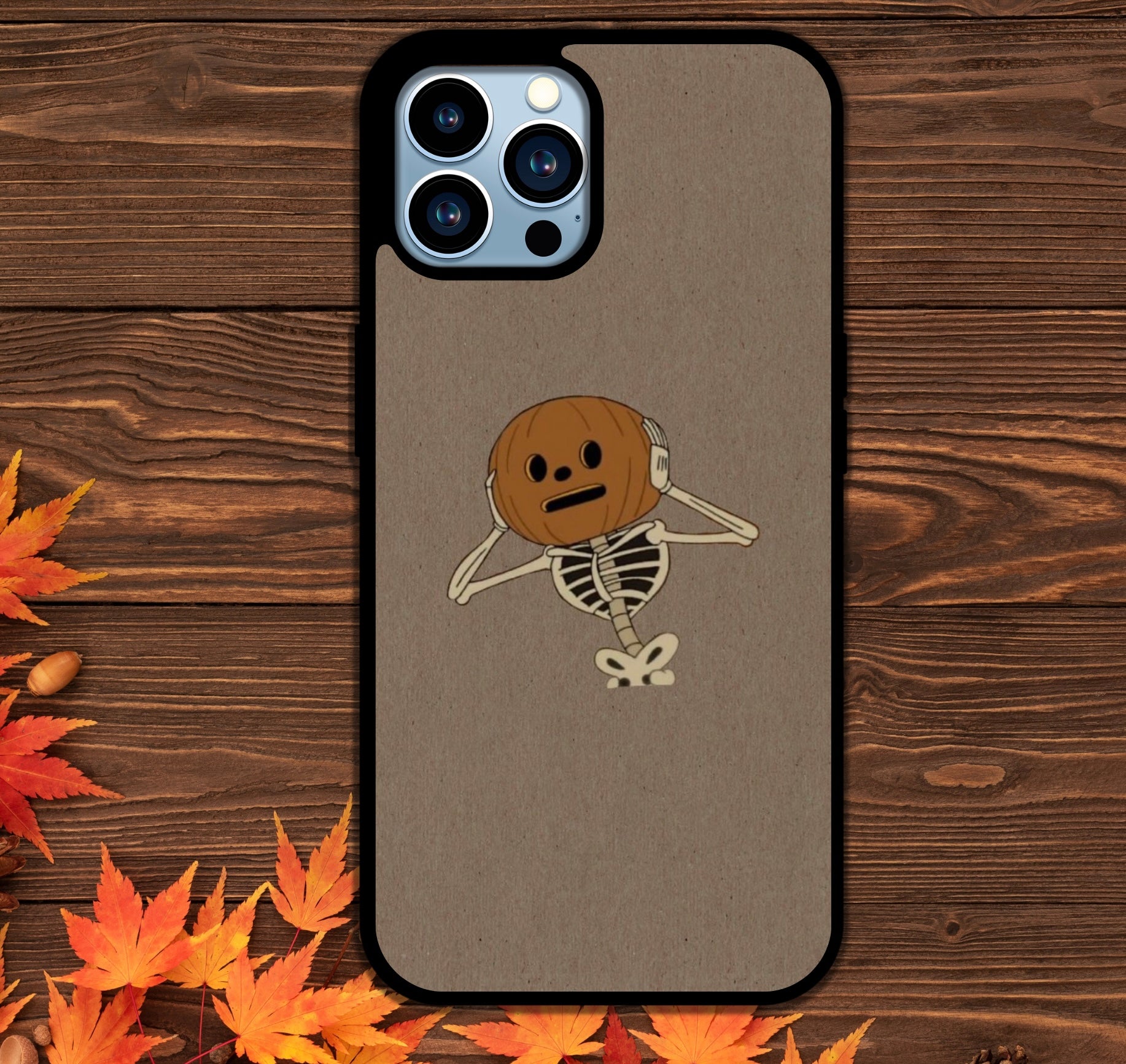 Pumpkin Head Skeleton