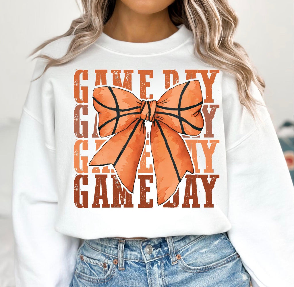 Basketball Game Day With Bow