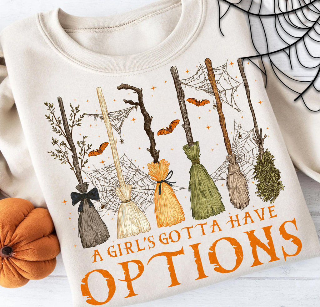 A Girls Gotta Have Options