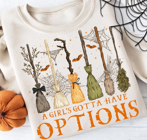 A Girls Gotta Have Options