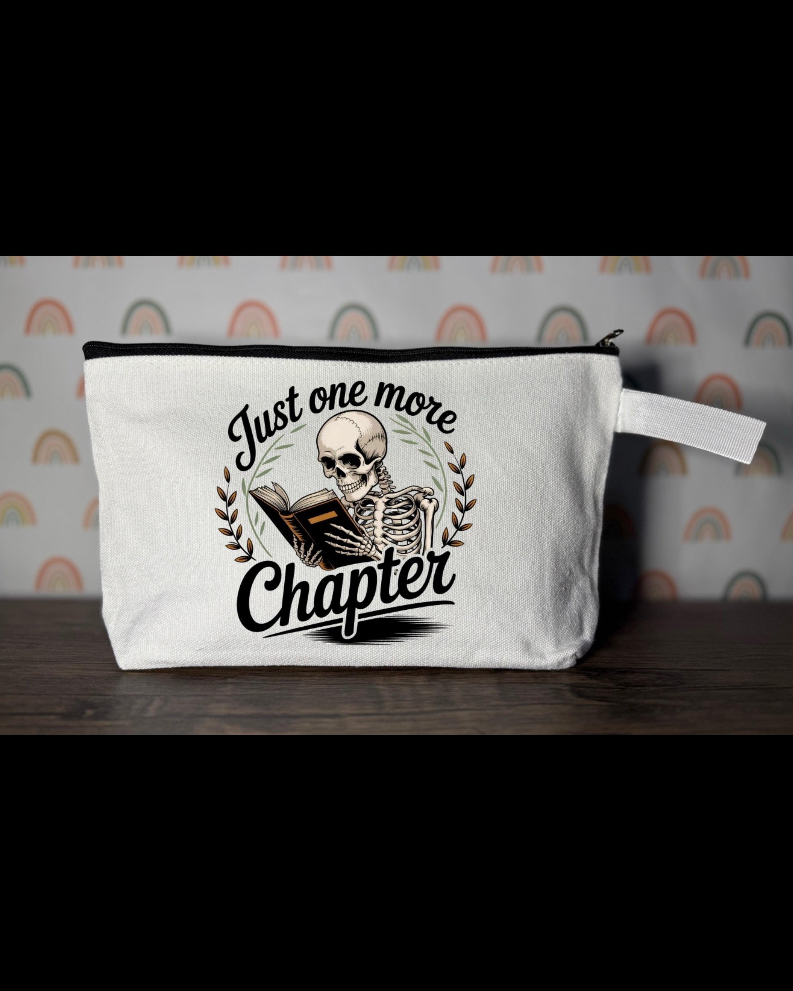 Just One More Chapter Pouch