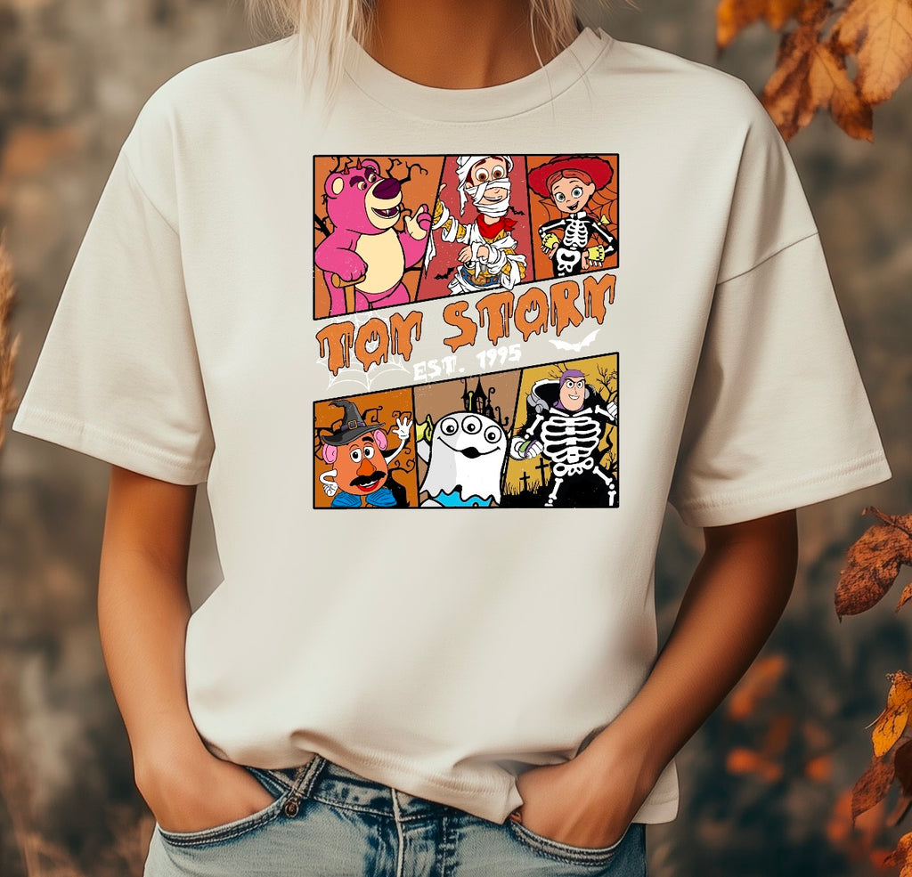 Cartoon Animation Halloween Tee