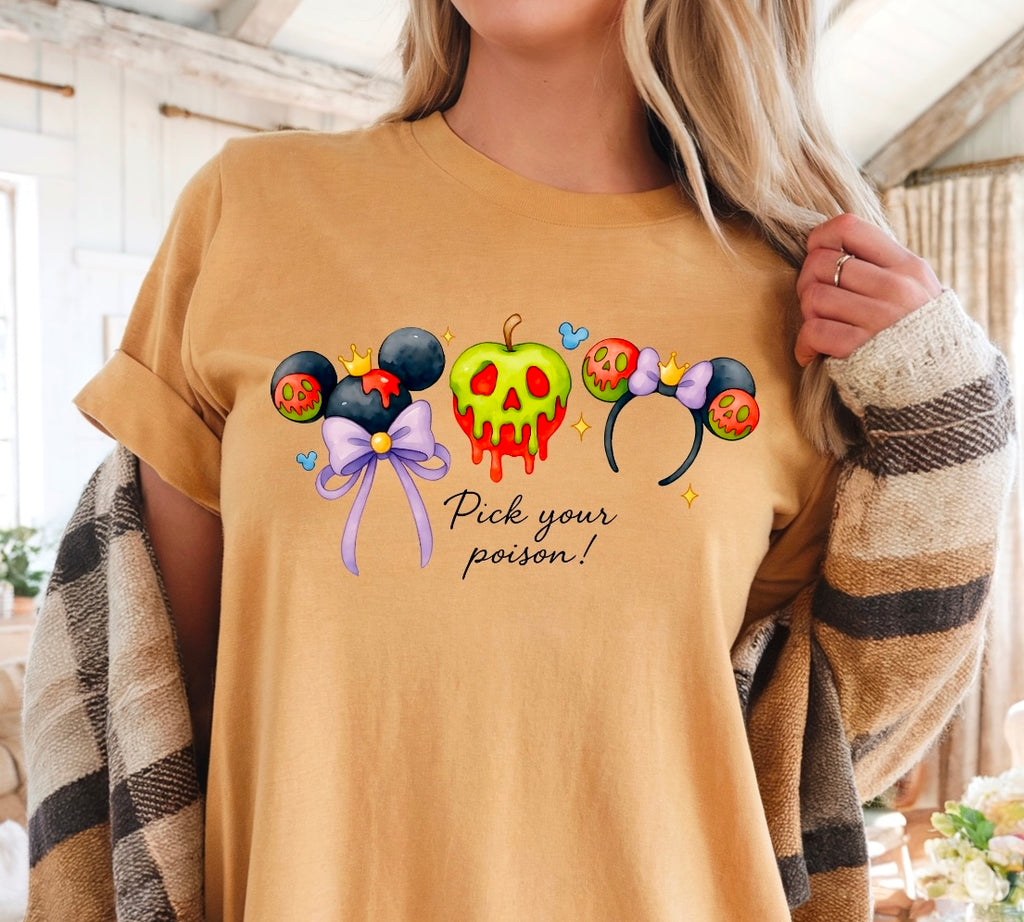 Pick Your Poison Halloween Tee