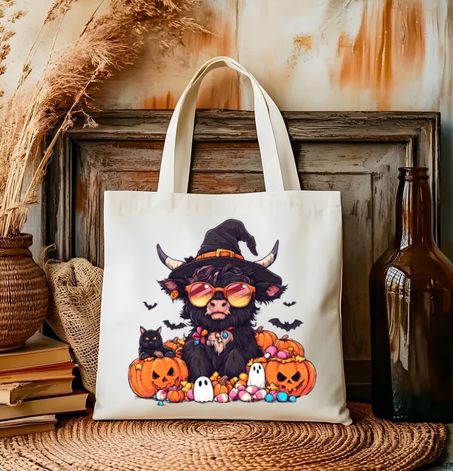 Dead Inside Spooky Season Tote