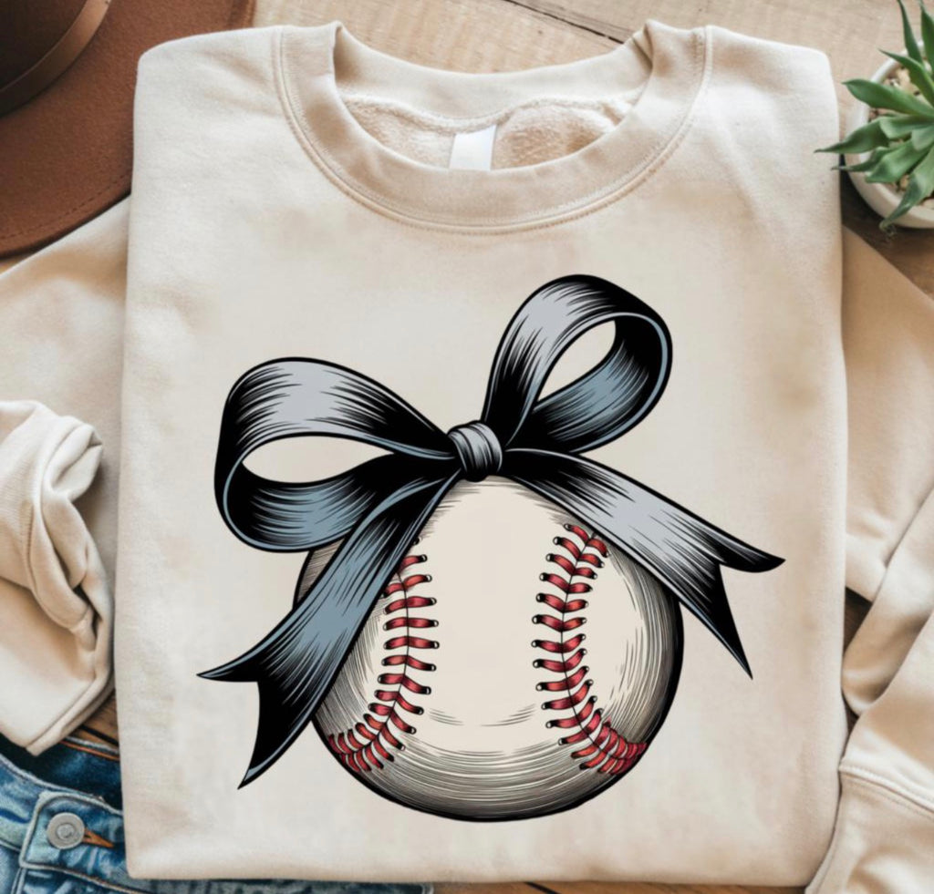 Baseball With A Bow On top
