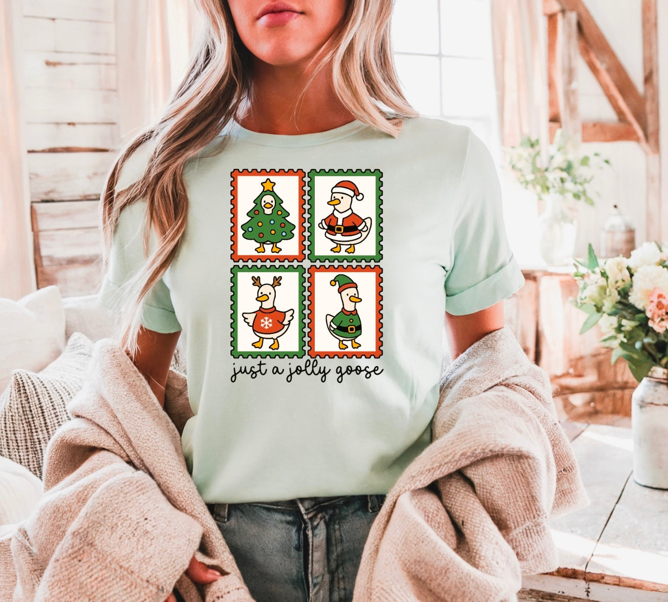 Just A Jolly Goose Stamps