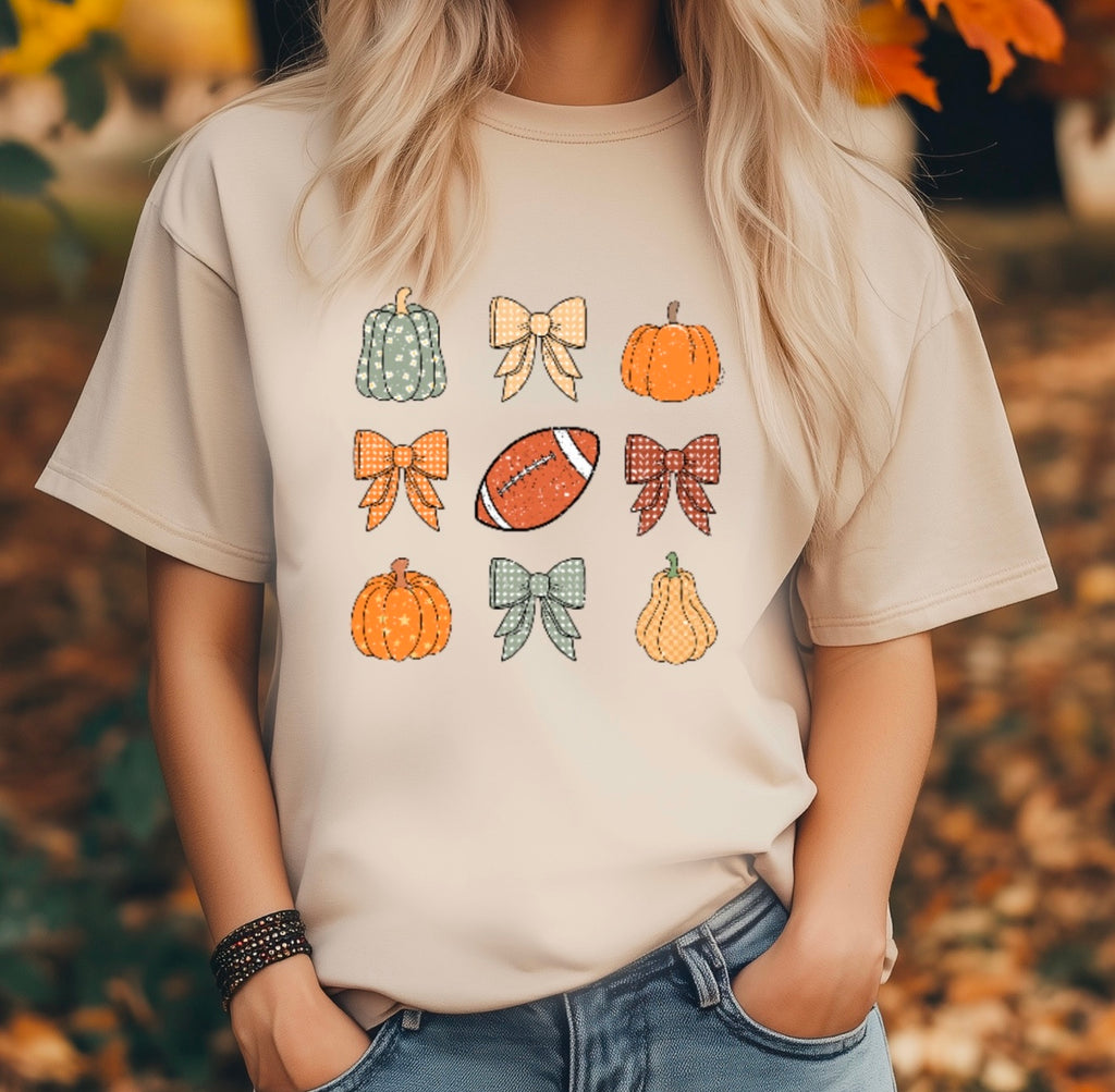Football, Bows, & Pumpkins