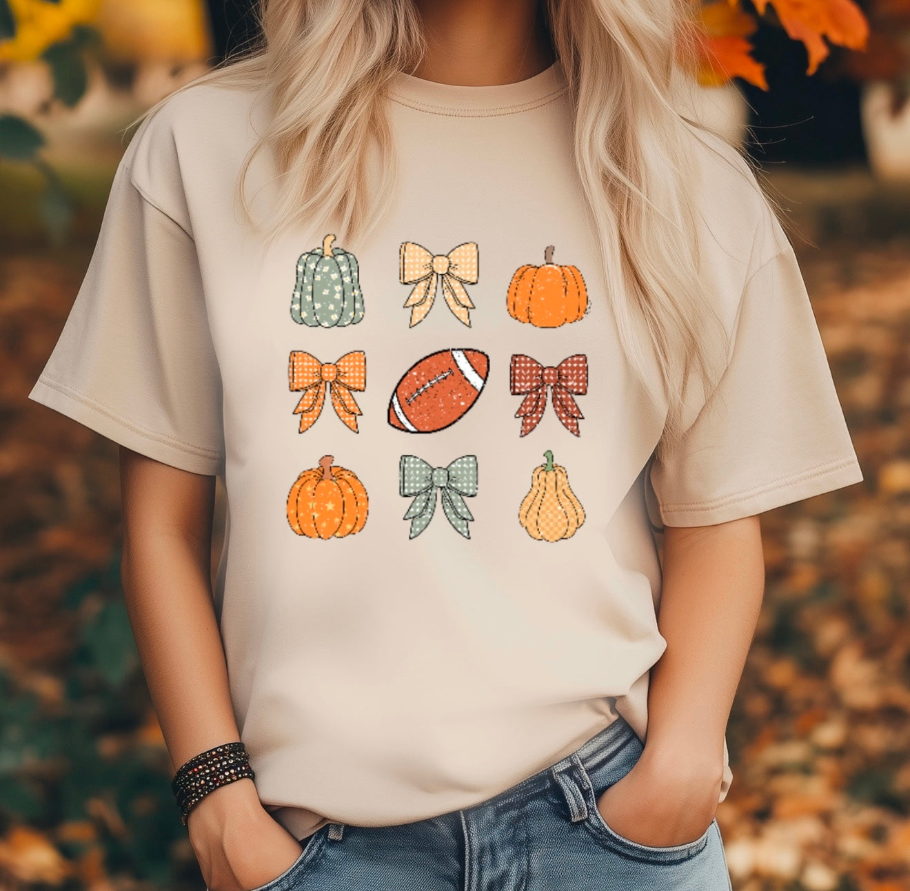 Football, Bows, & Pumpkins