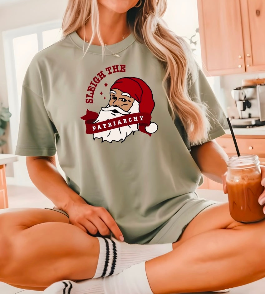 Sleigh The Patriarchy Santa