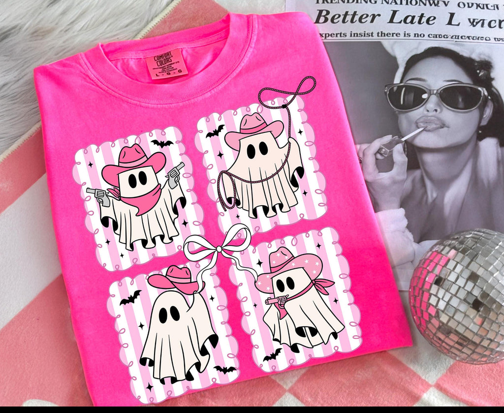 Pink Cowgirl Ghost