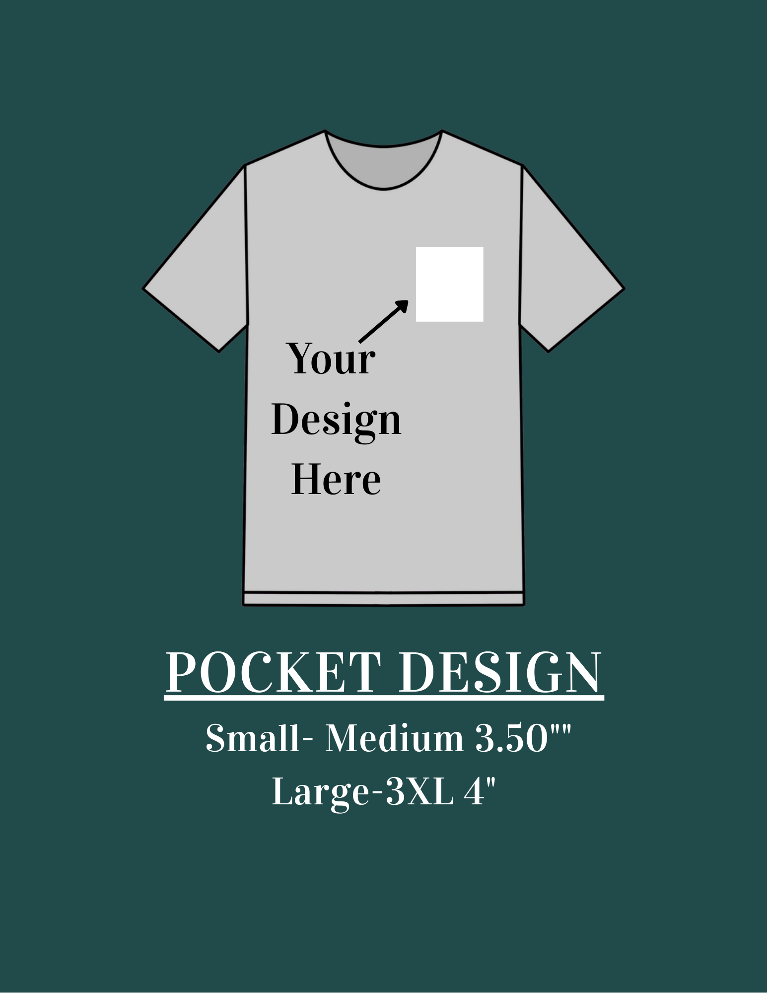 Custom Design - POCKET DESIGN ONLY